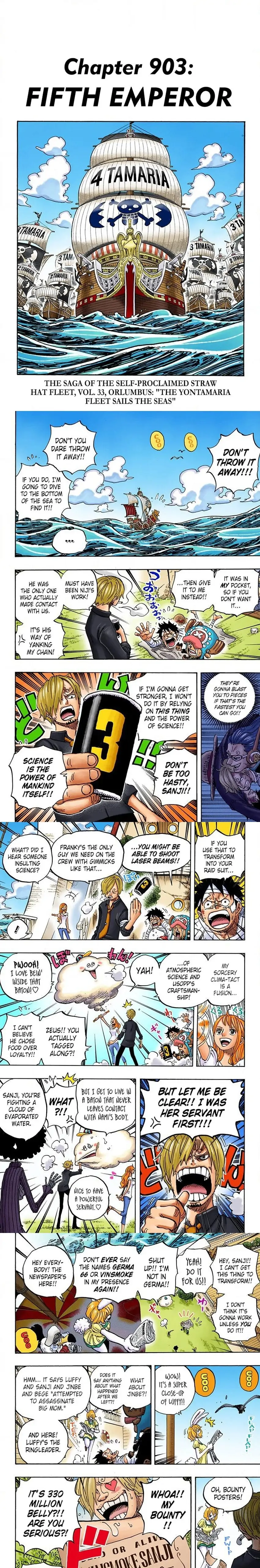 One Piece Digital Colored Chapter 903 image 1